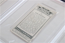 1927 WA&AC Churchman Duncan/Hutchison/Havers Famous Golfers Small Cards - PSA Ex-5(x2) & EX-MT+ 6.5
