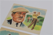 Bobby Locke South African Golfer w/Error Printed Back Fanny Blankers-Koen Cards