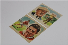 Bobby Locke South African Golfer w/Error Printed Back Fanny Blankers-Koen Cards