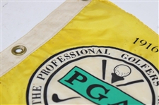 1966 PGA of America '50 Years of Service to Golf' Pennant Flag - 1916-1966