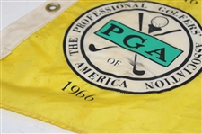 1966 PGA of America '50 Years of Service to Golf' Pennant Flag - 1916-1966