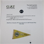 1966 PGA of America '50 Years of Service to Golf' Pennant Flag - 1916-1966