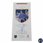 Seve Ballesteros Signed 1999 World Golf Hall of Fame Ticket JSA ALOA