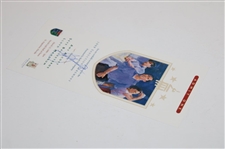 Seve Ballesteros Signed 1999 World Golf Hall of Fame Ticket JSA ALOA