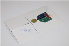 Seve Ballesteros Signed 1999 World Golf Hall of Fame Program JSA ALOA