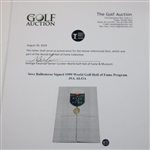Seve Ballesteros Signed 1999 World Golf Hall of Fame Program JSA ALOA