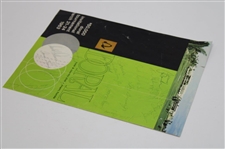 Palmer, Lema, Middlecoff & others Signed 1963 Doral Inv. Program Cover JSA ALOA