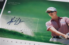 Lorena Ochoa, Karrie Webb & Julie Inkster Signed UD Signature Shots Oversize Cards