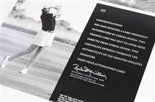 Lorena Ochoa, Karrie Webb & Julie Inkster Signed UD Signature Shots Oversize Cards