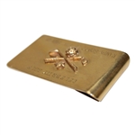 1960 Sam Snead vs Randy Scott 'Celebrity Golf' Televised Exhibition 14kt Gold Money Clip