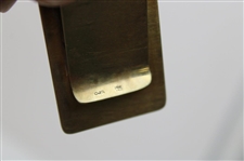 1960 Sam Snead vs Randy Scott 'Celebrity Golf' Televised Exhibition 14kt Gold Money Clip