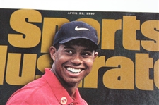 1997 'The New Master' Tiger Woods Sports Illustrated Magazine Issue - April