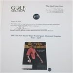 1997 'The New Master' Tiger Woods Sports Illustrated Magazine Issue - April
