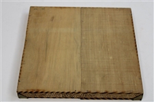Circa 1930 Lady Golfer Themed Wood Handkerchief Box w/Original Handkerchiefs