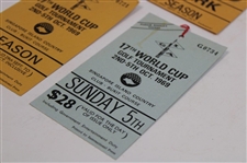 Two (2) 1969 World Cup Tournament Tickets (Season & Sunday) w/Parking Pass