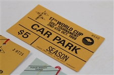 Two (2) 1969 World Cup Tournament Tickets (Season & Sunday) w/Parking Pass