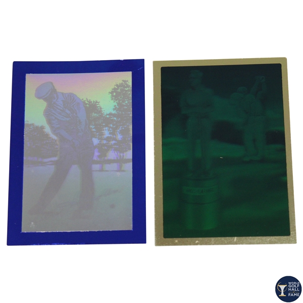 Ben Hogan & Arnold Palmer Award PGA Tour Pro-Set Hologram Golf Cards