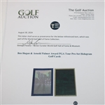 Ben Hogan & Arnold Palmer Award PGA Tour Pro-Set Hologram Golf Cards