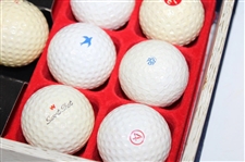1899-1939 Limited Edition 'Anthology of the Golf Ball' Original Molds Display - Blue