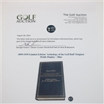 1899-1939 Limited Edition 'Anthology of the Golf Ball' Original Molds Display - Blue