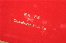 1899-1939 Limited Edition 'Anthology of the Golf Ball' Original Molds Display - Brown