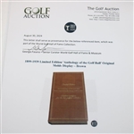 1899-1939 Limited Edition 'Anthology of the Golf Ball' Original Molds Display - Brown
