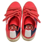 Nelly Korda's 2019 Solheim Cup Debut Tournament-Worn G/Fore 'Pray For Birdies' Red Golf Shoes