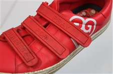 Nelly Korda's 2019 Solheim Cup Debut Tournament-Worn G/Fore 'Pray For Birdies' Red Golf Shoes