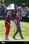 Nelly Korda's 2019 Solheim Cup Debut Tournament-Worn G/Fore 'Pray For Birdies' Red Golf Shoes
