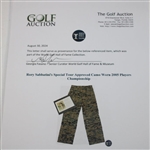 Rory Sabbatini's Special Tour Approved Camo Worn 2005 Players Championship 