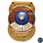 1999 The Ryder Cup at The Country Club (Brookline) Gold Tone Money Clip