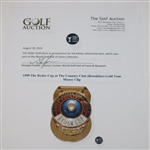 1999 The Ryder Cup at The Country Club (Brookline) Gold Tone Money Clip