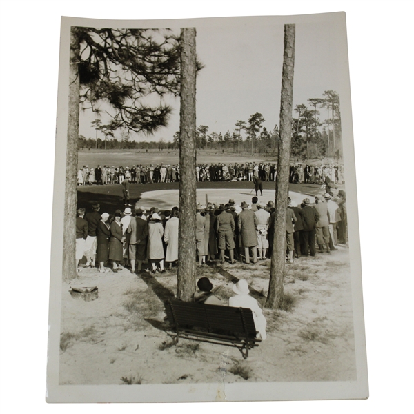 1920s Walter Hagen Putting at the North and South Tournament at Pinehurst Photo