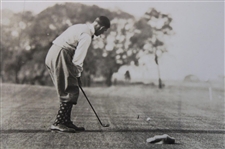 1925 George Duncan 'Famous British Professional Golfer' Course Record in Florida