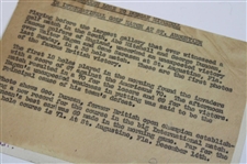 1925 George Duncan 'Famous British Professional Golfer' Course Record in Florida
