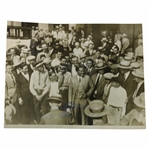 1927 Bobby Jones Mobbed Back Home in Atlanta After Winning U.S. Amateur Photo