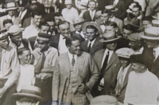 1927 Bobby Jones 'Mobbed Back Home in Atlanta After Winning U.S. Amateur' Photo