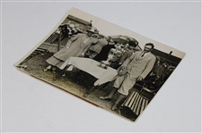 1922 Ernest Holderness 'Two Time Winner of the British Amateur' with Trophy Photo