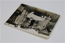 1922 Ernest Holderness 'Two Time Winner of the British Amateur' with Trophy Photo