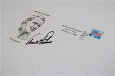 Arnold Palmer Signed 1989 Arnold Palmer Station 'The Legend' Cachet - Black JSA ALOA