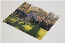 Sam Snead Signed Post Swing 1989 Masters Par 3 Contest 8x10 Original Photo JSA ALOA