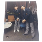Chi Chi Rodriguez & Lee Trevino Signed in Gold Ryder Cup 11x14 Photo JSA ALOA
