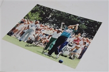 Arnold Palmer, Jack Nicklaus & Lee Trevino Signed Jack Tees Off 11x14 Original Photo JSA ALOA