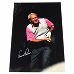Arnold Palmer Silver Signed Follow Through 11x16 Photo JSA ALOA