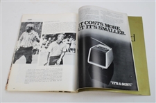 Arnold Palmer Gold Signed 1974 US Open at Winged Foot Official Program JSA ALOA
