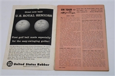 Arnold Palmer Signed 1957 Golf Digest Booklet - August JSA ALOA