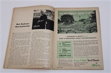 Arnold Palmer Signed 1957 Golf Digest Booklet - August JSA ALOA