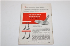 Arnold Palmer Signed 1957 Golf Digest Booklet - August JSA ALOA