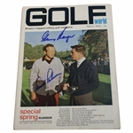 Arnold Palmer & Gary Player Signed 1965 Golf World Magazine - March JSA ALOA