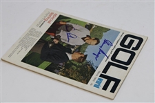 Arnold Palmer & Gary Player Signed 1965 Golf World Magazine - March JSA ALOA